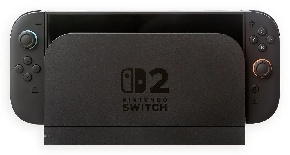 Nintendo Switch 2 พร้อมแท่นวางและ Joy-Con 2 รุ่นใหม่