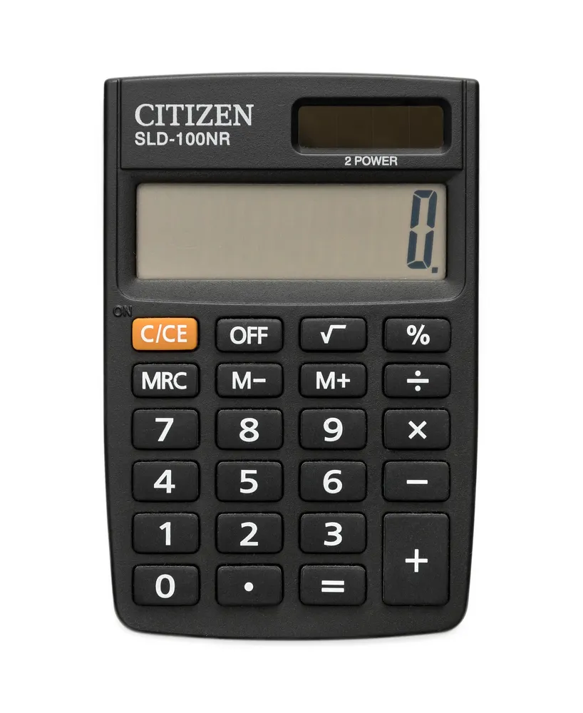 Pocket calculator — work out the real discount before you buy