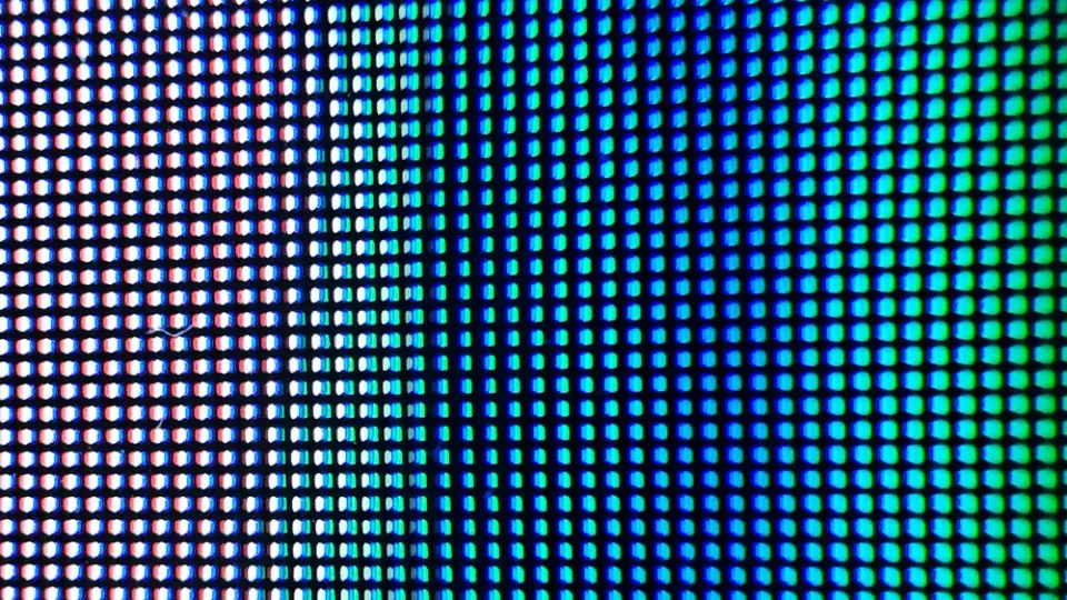 LG OLED C1 — example of OLED panel close-up quality
