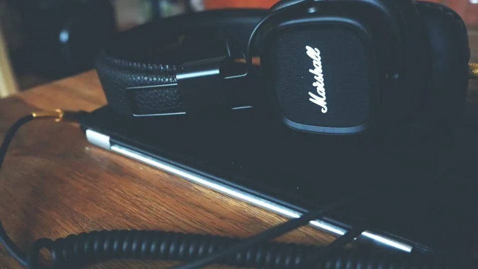Marshall headphones representing premium audio quality — the standard home audio enthusiasts seek