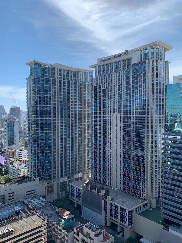 Bangkok high-rises in the central business district, illustrative of Thailand's growing financial sector