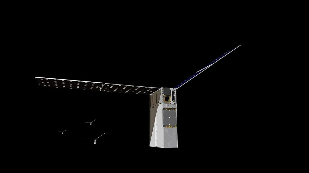 Illustrative: small satellites in low Earth orbit