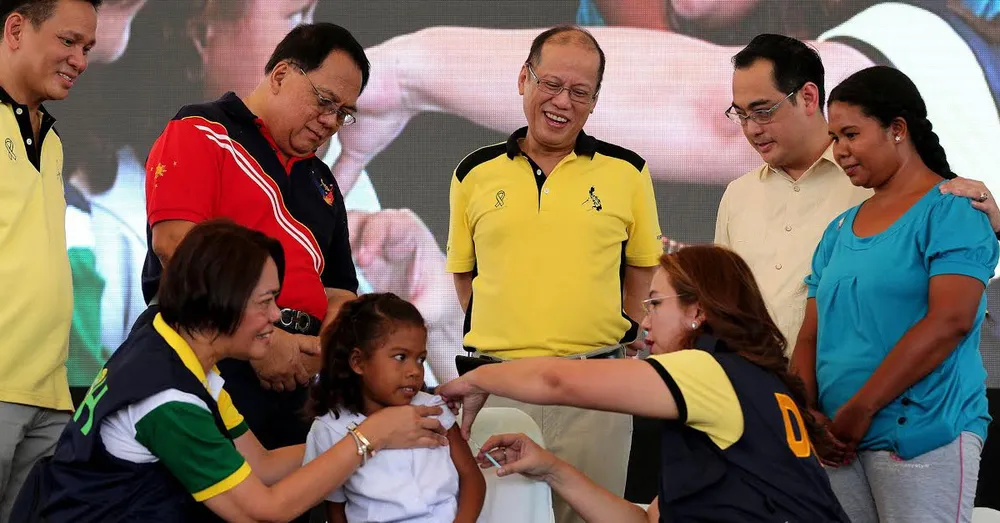 School vaccination session — the delivery model used by both England and Thailand to drive HPV vaccine coverage. Illustrative photo