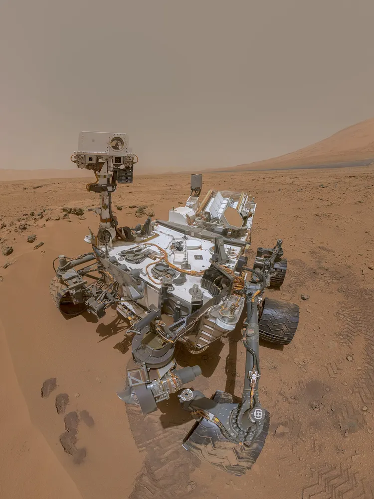 ภาพเซลฟีของยาน Curiosity บนดาวอังคาร