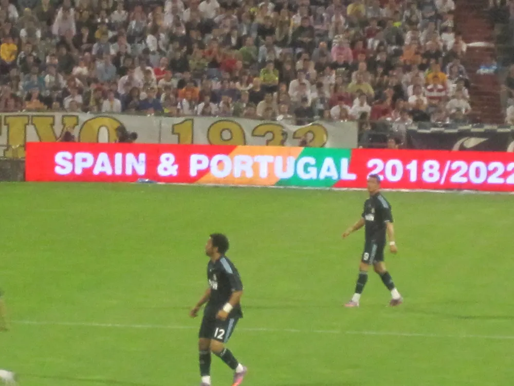 Illustrative: Ronaldo on the pitch during a career spanning six World Cup tournaments, watched by fans across two decades