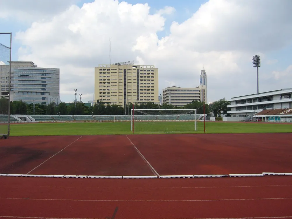 A football pitch in Bangkok, Thailand — illustrative photo