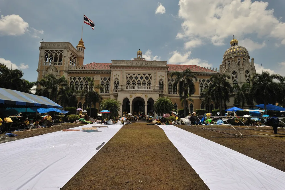 Government House (Thai Khu Fa Building), the official venue for Thailand's FastPass launch on June 23, 2026