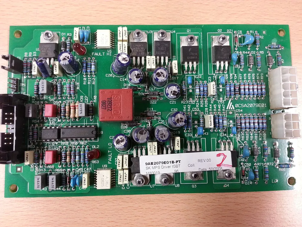 Illustrative: a printed circuit board (PCB) — representative of the advanced electronics manufacturing that FastPass aims to attract to Thailand