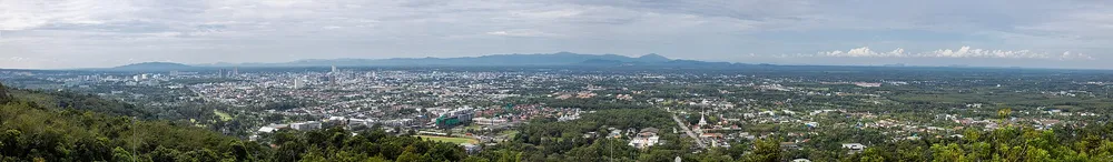 Aerial panorama of Hat Yai city, Songkhla Province — the economic hub of Thailand's deep south — Wikimedia Commons