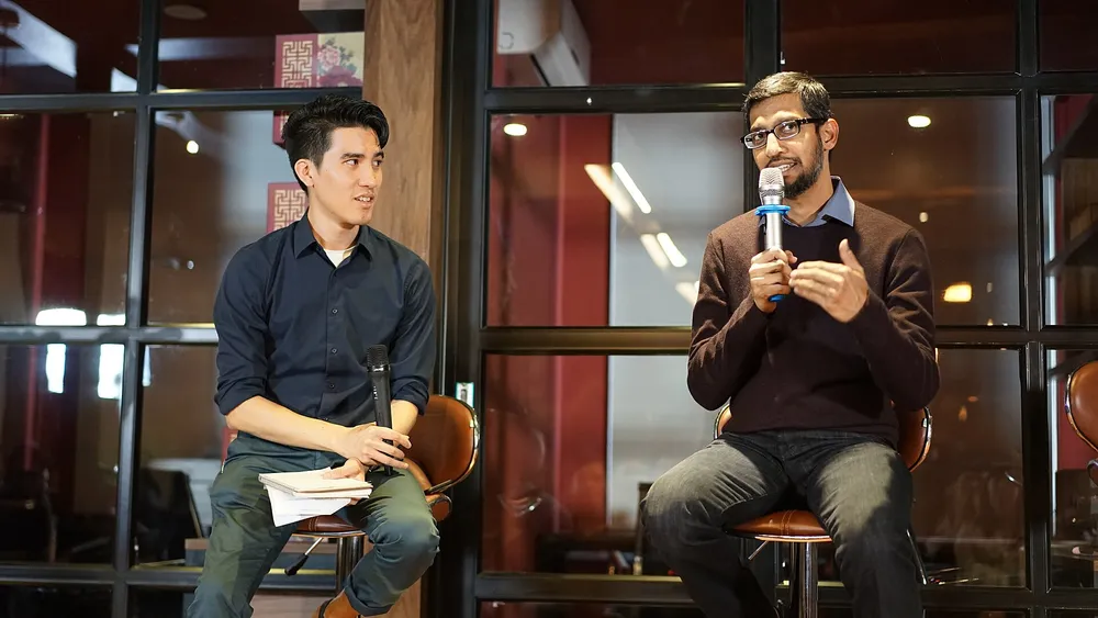 Sundar Pichai, CEO of Google, one of the AI industry leaders who signed the White House safety accord